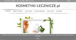 Desktop Screenshot of kosmetyki-lecznicze.pl